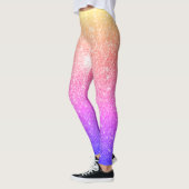 Leben in funkelnden Farben Leggings (Links)