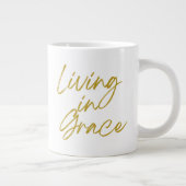 Leben in Grace 20 oz Jumbo Tasse (Rechts)