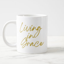 Leben in Grace 20 oz Jumbo Tasse