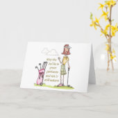 Leben in grünen Weiden Karte (Gelbe Blume)