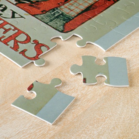 "Leben in Harvard", Plakatwerbung, die der Mai Puzzle (Seite)