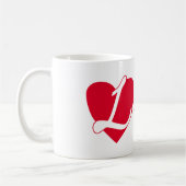 Leben in Liebe Kaffeetasse (Links)