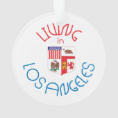 Leben in Los Angeles Ornament (Rückseite)