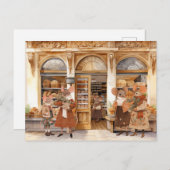 Leben in Mäuse Stadt - Bäckereitag Postkarte (Vorne/Hinten)