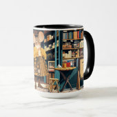 Leben in Mäuse Stadt - Frau Enora Pickett Tasse (VorderseiteRechts)