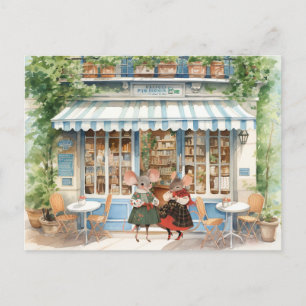 Leben in Mäuse Stadt - Girls' Day Out Postkarte