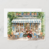 Leben in Mäuse Stadt - Girls' Day Out Postkarte (Vorne/Hinten)