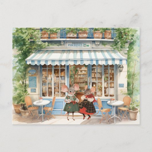 Leben in Mäuse Stadt - Girls' Day Out Postkarte (Vorderseite)