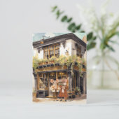 Leben in Mäuse Stadt - Kindheit Freunde Postkarte (Stehend Vorderseite)