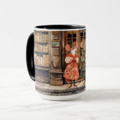 Leben in Mäusestadt - Einkaufspassagen Tasse (Vorderseite Links)