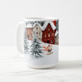 Leben in Mäusestadt - Es ist Winter! Kaffeetasse (Vorderseite Links)