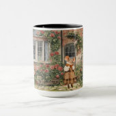 Leben in Mäusestadt - Frau Elaine Blume Tasse (Zentrum)