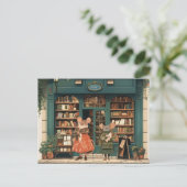 Leben in Mäusestadt - Frau Otis & Frau Luna Postkarte (Stehend Vorderseite)