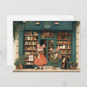 Leben in Mäusestadt - Frau Otis & Frau Luna Postkarte (Vorne/Hinten)