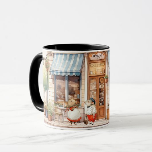 Leben in Mäusestadt - Leben wie gewöhnlich Tasse (Vorderseite Links)