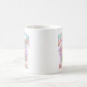 Leben" in meinem eigenen Märchen - Frosch und Pilz Kaffeetasse (Mittel)