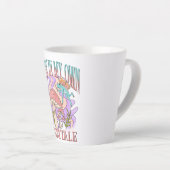 Leben" in meinem eigenen Märchen - Frosch und Pilz Milchtasse (Rechte Ecke)