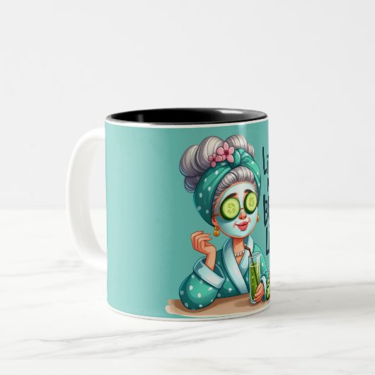 Leben in meiner besten Tasse (Vorderseite Links)