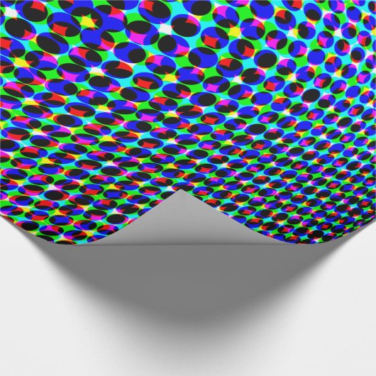 Leben in Muster Geschenkpapier (Ecke)