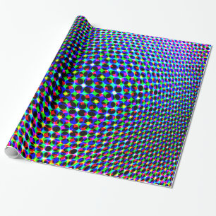 Leben in Muster Geschenkpapier