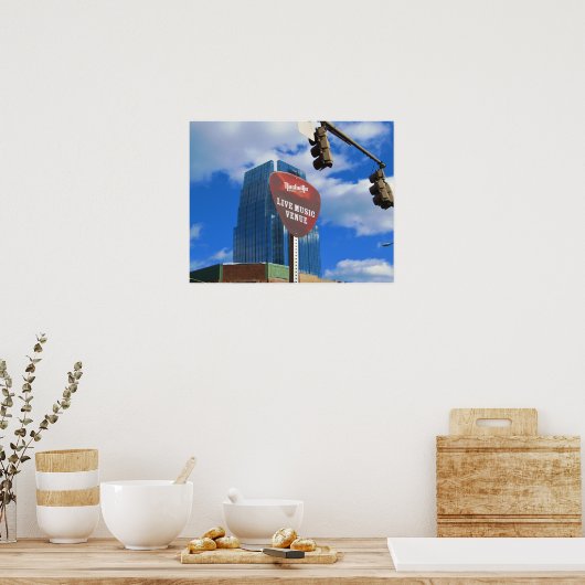 Leben in Nashville Poster (Küche)