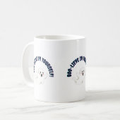 Leben in sich selbst kaffeetasse (Vorderseite Links)