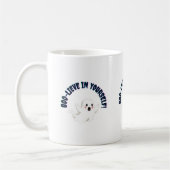 Leben in sich selbst kaffeetasse (Links)