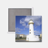 Leben in Spanien Südküste Costa del Sol Magnet (Vorderseite/Rückseite)