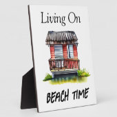 Leben in Strandzeit Fotoplatte (Seite)