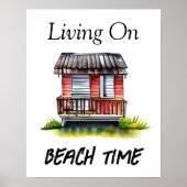 Leben in Strandzeit Poster (Vorne)