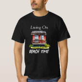 Leben in Strandzeit T-Shirt (Vorderseite)