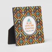 Leben in unserem Abenteuer Fotoplatte (Vorderseite)