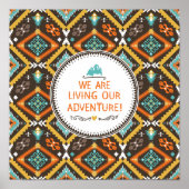 Leben in unserem Abenteuer Poster (Vorne)