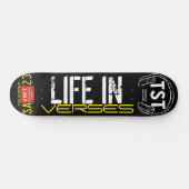 LEBEN IN VERSES-Skateboard Skateboard (Horizontal)