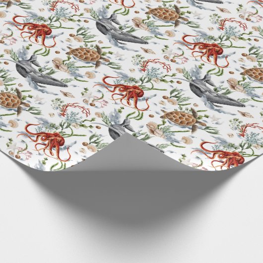 Leben in voller Blüte Geschenkpapier (Ecke)