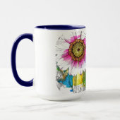 Leben in voller Blüte Tasse (Links)