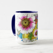 Leben in voller Blüte Tasse (Vorderseite Links)