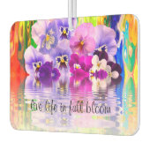 Leben in voller Blütezeit Autolufterfrischer (Links)