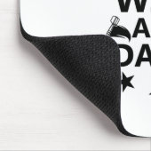 Leben in Wein und Darm Mousepad (Ecke)