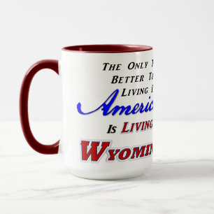 Leben in WY, 15 oz Combo Tasse