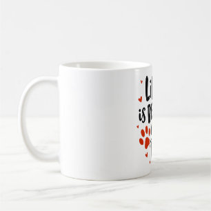 Leben ist besser mit Tasse von Haustieren - Niedli