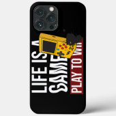 LEBEN IST EIN SPIELSPIEL, UM ZU GEWINNEN Case-Mate iPhone HÜLLE (Rückseite)