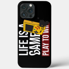 LEBEN IST EIN SPIELSPIEL, UM ZU GEWINNEN Case-Mate iPhone HÜLLE