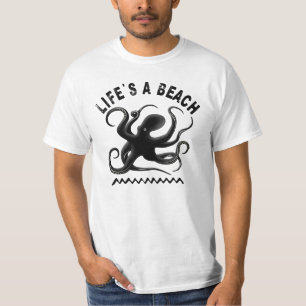 Leben ist ein Strand - Funny Summer Quote Design T-Shirt