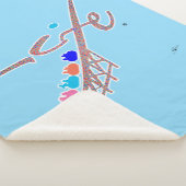 Leben ist eine Achterbahn Sherpadecke (3/4)