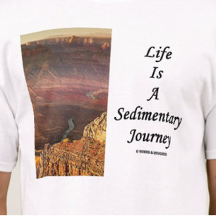Leben ist eine Sedimentationsreise (Grand Canyon) T-Shirt