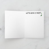 LEBEN IST EINE SONG-KARTE KARTE (Innenseite)