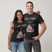 Leben ist einfach - Lesen T-Shirt (Unisex)