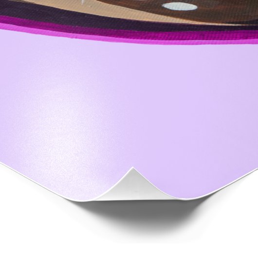 Leben ist gut Foto Print (Ecke)