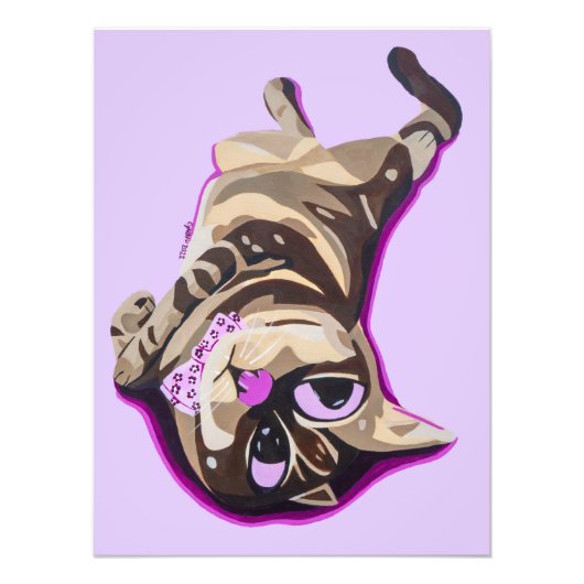 Leben ist gut Foto Print (Vorne)